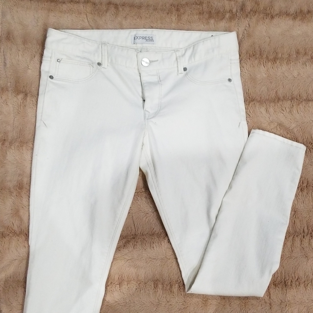 White Express Jean's size 10